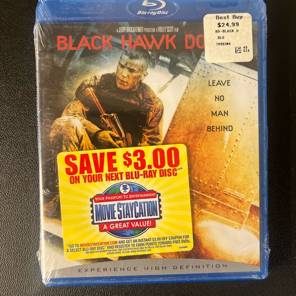Black Hawk Down (Blu-ray, 2001) New, Sealed - Picture 1 of 4
